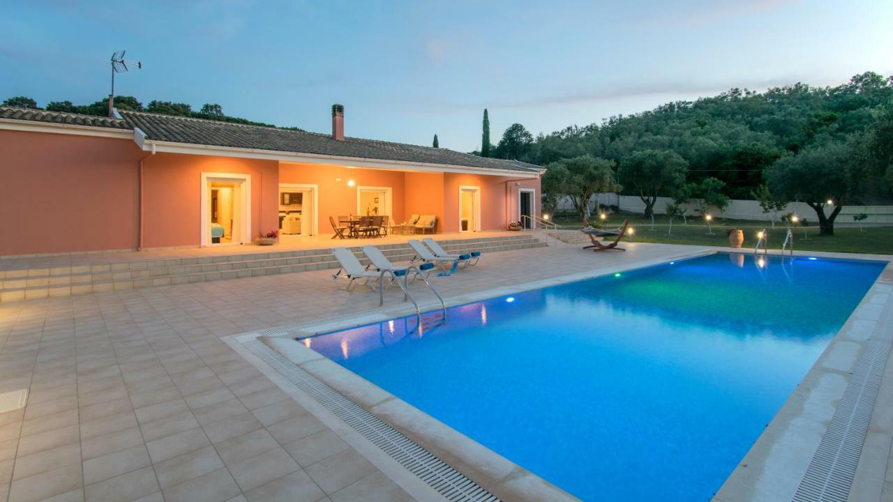 Corfu Erimitis Villa Ájosz Sztéfanosz Kültér fotó
